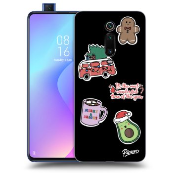Obal pro Xiaomi Mi 9T (Pro) - Christmas Stickers