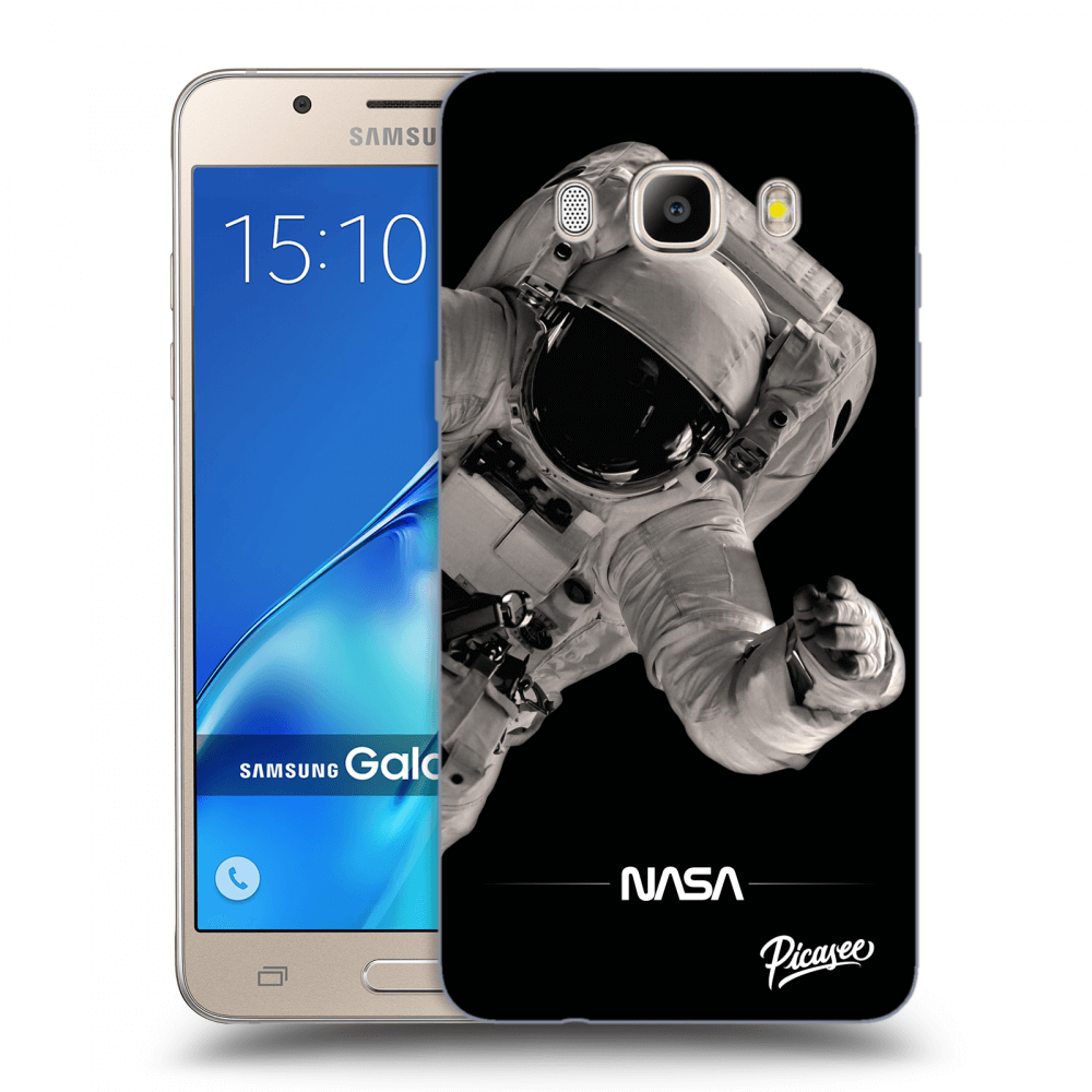 Picasee silikonový průhledný obal pro Samsung Galaxy J5 2016 J510F - Astronaut Big