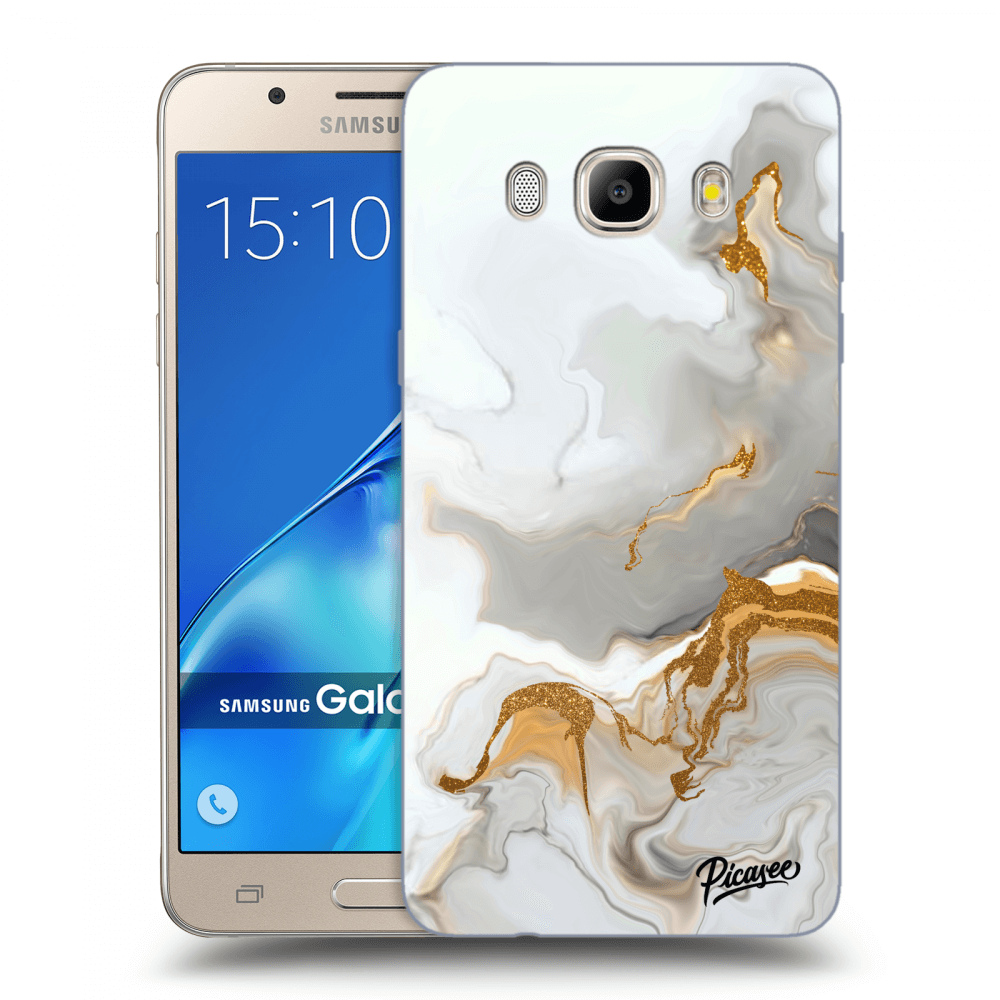 Picasee silikonový průhledný obal pro Samsung Galaxy J5 2016 J510F - Her
