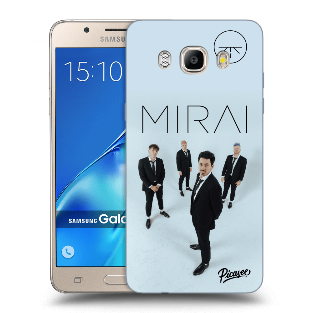 Picasee silikonový průhledný obal pro Samsung Galaxy J5 2016 J510F - Mirai - Gentleman 1