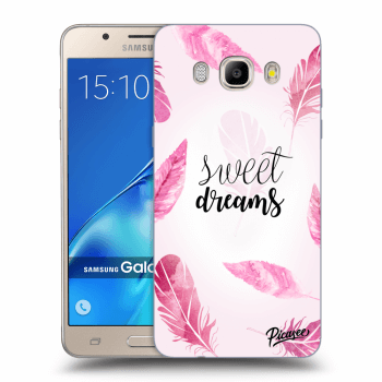 Picasee silikonový průhledný obal pro Samsung Galaxy J5 2016 J510F - Sweet dreams