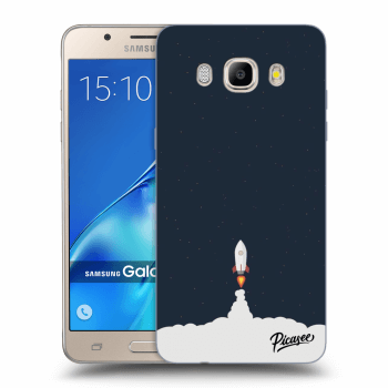 Picasee silikonový průhledný obal pro Samsung Galaxy J5 2016 J510F - Astronaut 2