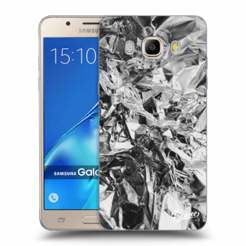 Picasee silikonový průhledný obal pro Samsung Galaxy J5 2016 J510F - Chrome