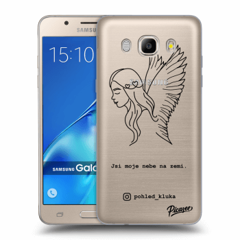 Picasee silikonový průhledný obal pro Samsung Galaxy J5 2016 J510F - Heaven