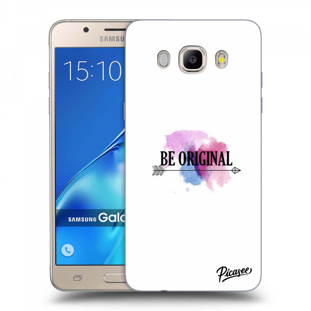 Picasee silikonový průhledný obal pro Samsung Galaxy J5 2016 J510F - Be original