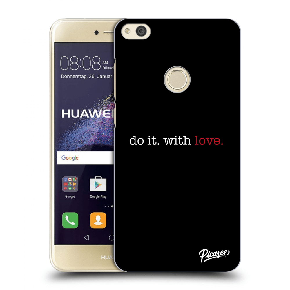 Picasee silikonový průhledný obal pro Huawei P9 Lite 2017 - Do it. With love.