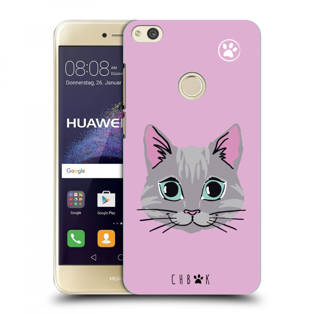 Picasee silikonový průhledný obal pro Huawei P9 Lite 2017 - Chybí mi kočky - Růžová