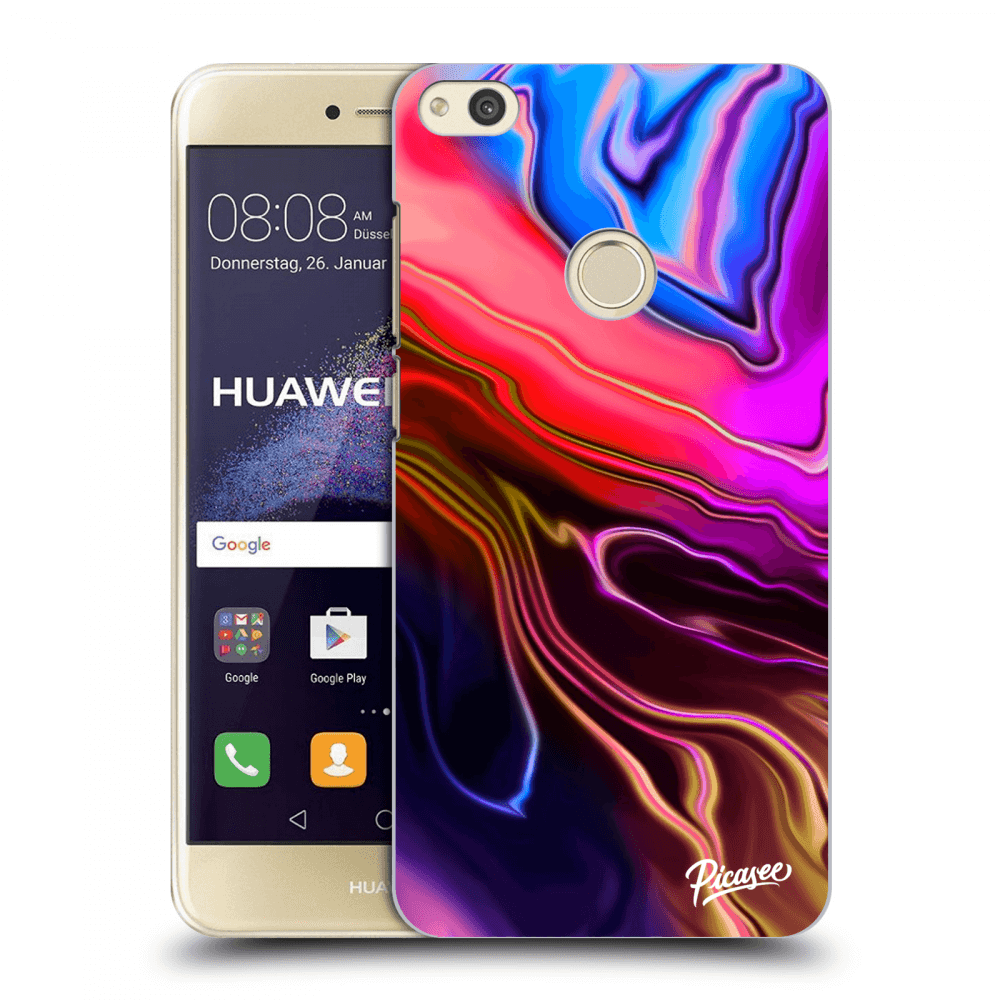 Picasee silikonový průhledný obal pro Huawei P9 Lite 2017 - Electric