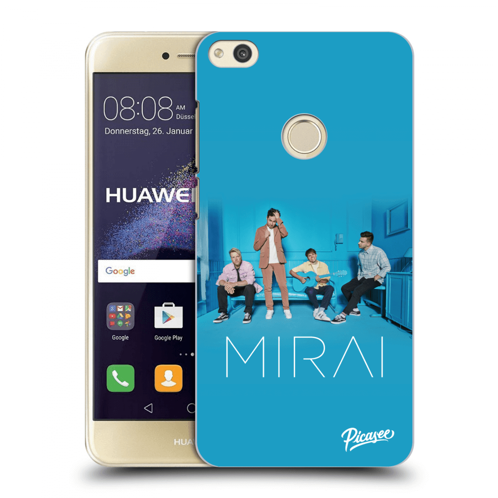 Picasee silikonový průhledný obal pro Huawei P9 Lite 2017 - Mirai - Blue