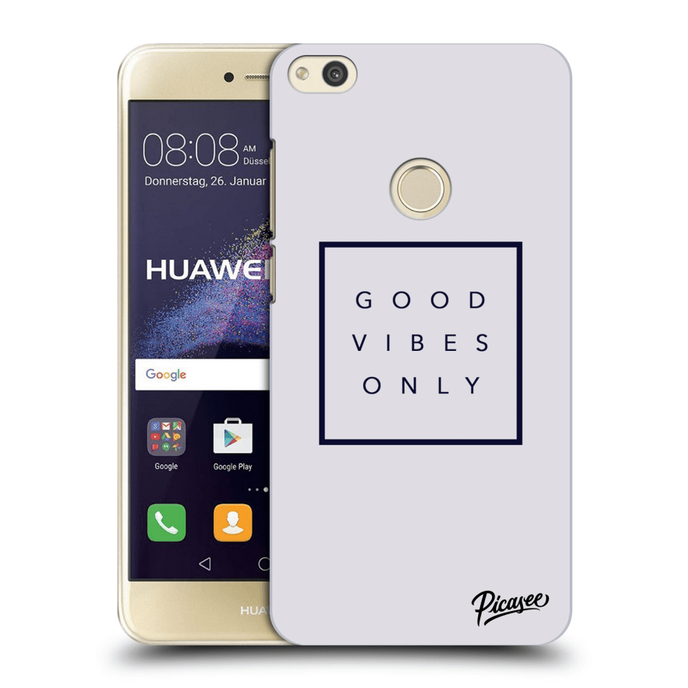 Picasee silikonový průhledný obal pro Huawei P9 Lite 2017 - Good vibes only
