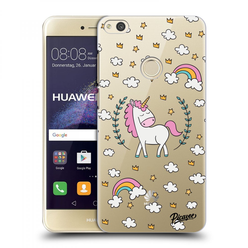 Picasee silikonový průhledný obal pro Huawei P9 Lite 2017 - Unicorn star heaven