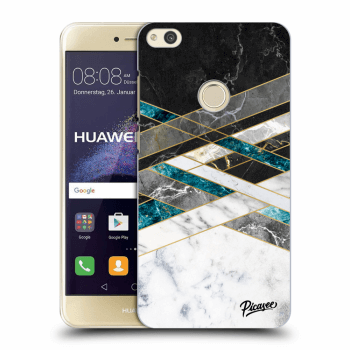 Obal pro Huawei P9 Lite 2017 - Black & White geometry