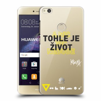 Obal pro Huawei P9 Lite 2017 - Kazma - TOHLE JE ŽIVOT A NIC VÍC NEBUDE