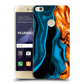 Obal pro Huawei P9 Lite 2017 - Gold blue