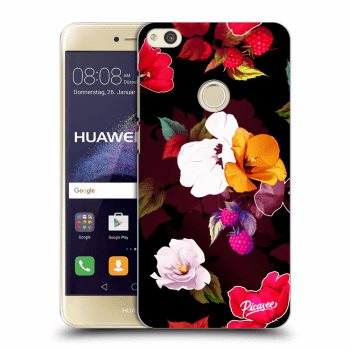 Picasee silikonový průhledný obal pro Huawei P9 Lite 2017 - Flowers and Berries