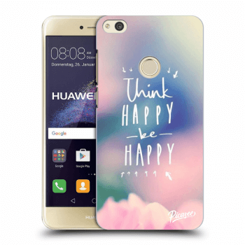 Picasee silikonový průhledný obal pro Huawei P9 Lite 2017 - Think happy be happy