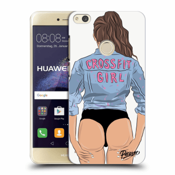 Picasee silikonový průhledný obal pro Huawei P9 Lite 2017 - Crossfit girl - nickynellow