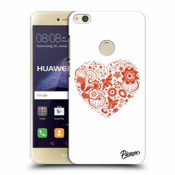 Picasee silikonový průhledný obal pro Huawei P9 Lite 2017 - Big heart