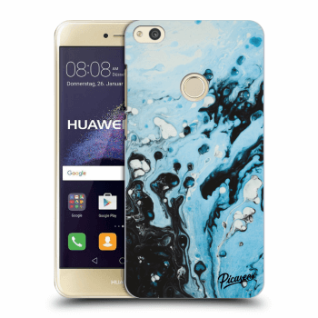 Picasee silikonový průhledný obal pro Huawei P9 Lite 2017 - Organic blue