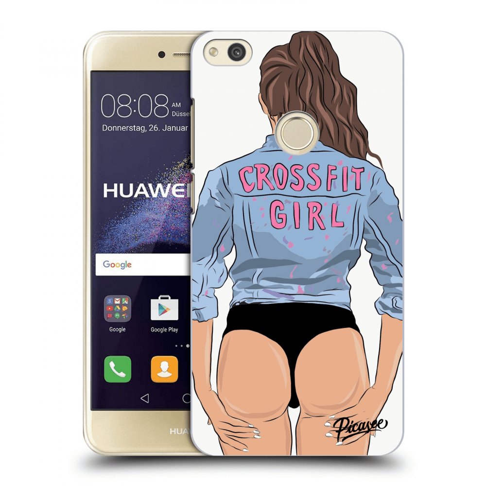 Silikonový Průhledný Obal Pro Huawei P9 Lite 2017 - Crossfit Girl - Nickynellow