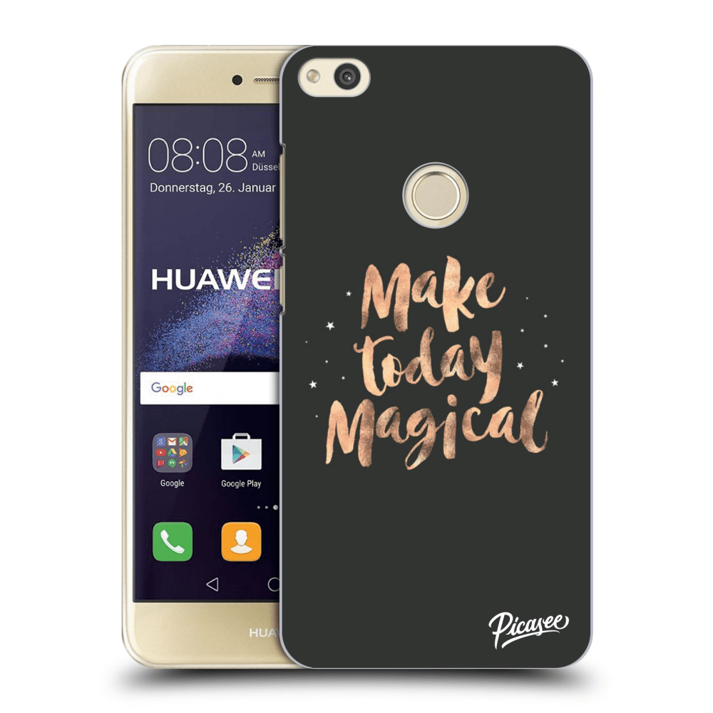Picasee silikonový průhledný obal pro Huawei P9 Lite 2017 - Make today Magical