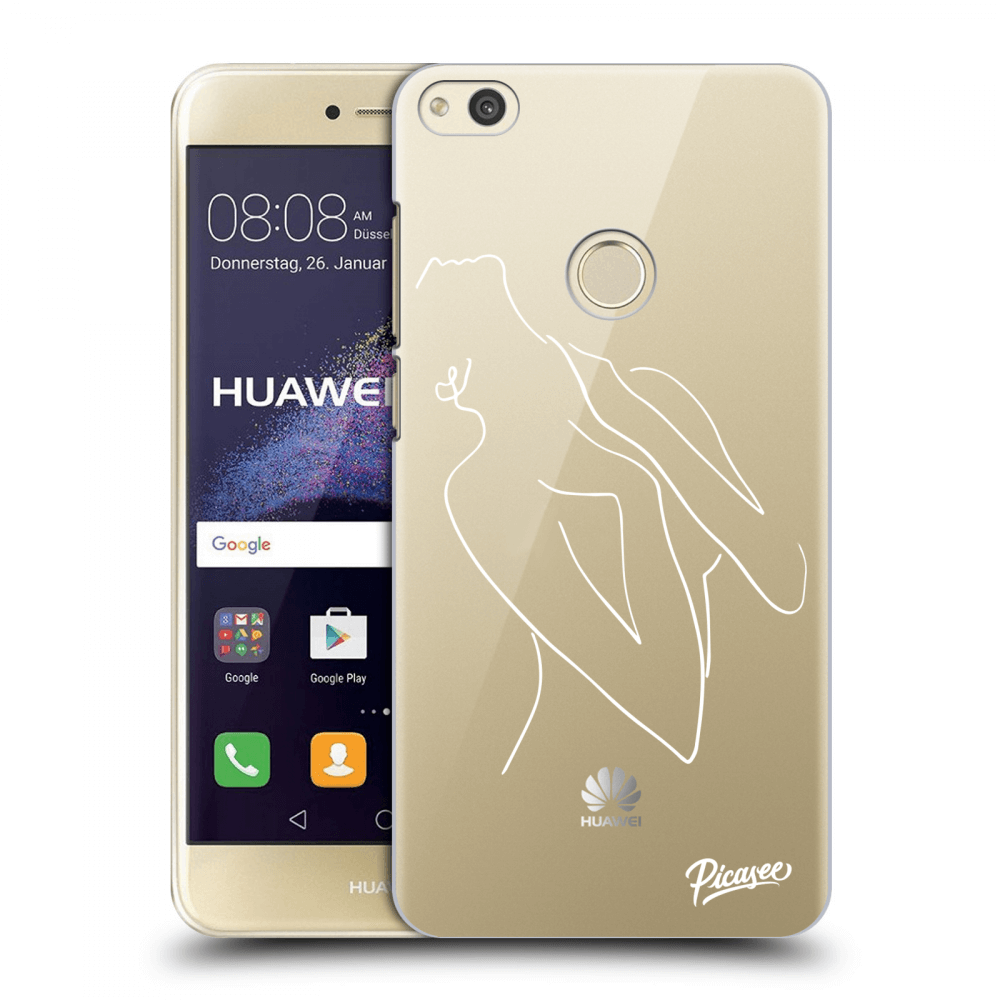 Picasee silikonový průhledný obal pro Huawei P9 Lite 2017 - Sensual girl White
