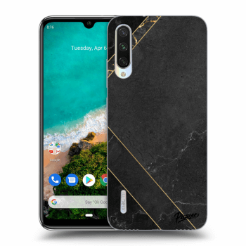 Obal pro Xiaomi Mi A3 - Black tile