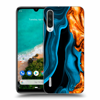 Obal pro Xiaomi Mi A3 - Gold blue