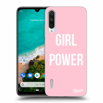 Picasee silikonový průhledný obal pro Xiaomi Mi A3 - Girl power