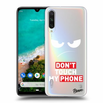 Obal pro Xiaomi Mi A3 - Angry Eyes - Transparent