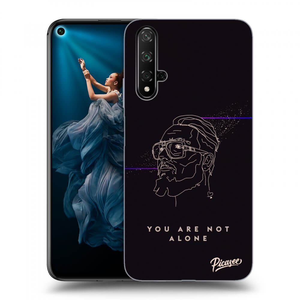 Picasee ULTIMATE CASE pro Honor 20 - You are not alone