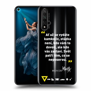 Obal pro Honor 20 - Kazma - SVĚT PATŘÍ TĚM, CO SE NEPOSEROU