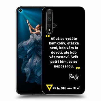 Obal pro Honor 20 - Kazma - SVĚT PATŘÍ TĚM, CO SE NEPOSEROU