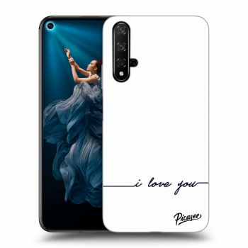 Obal pro Honor 20 - I love you