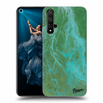 Picasee ULTIMATE CASE pro Honor 20 - Green marble