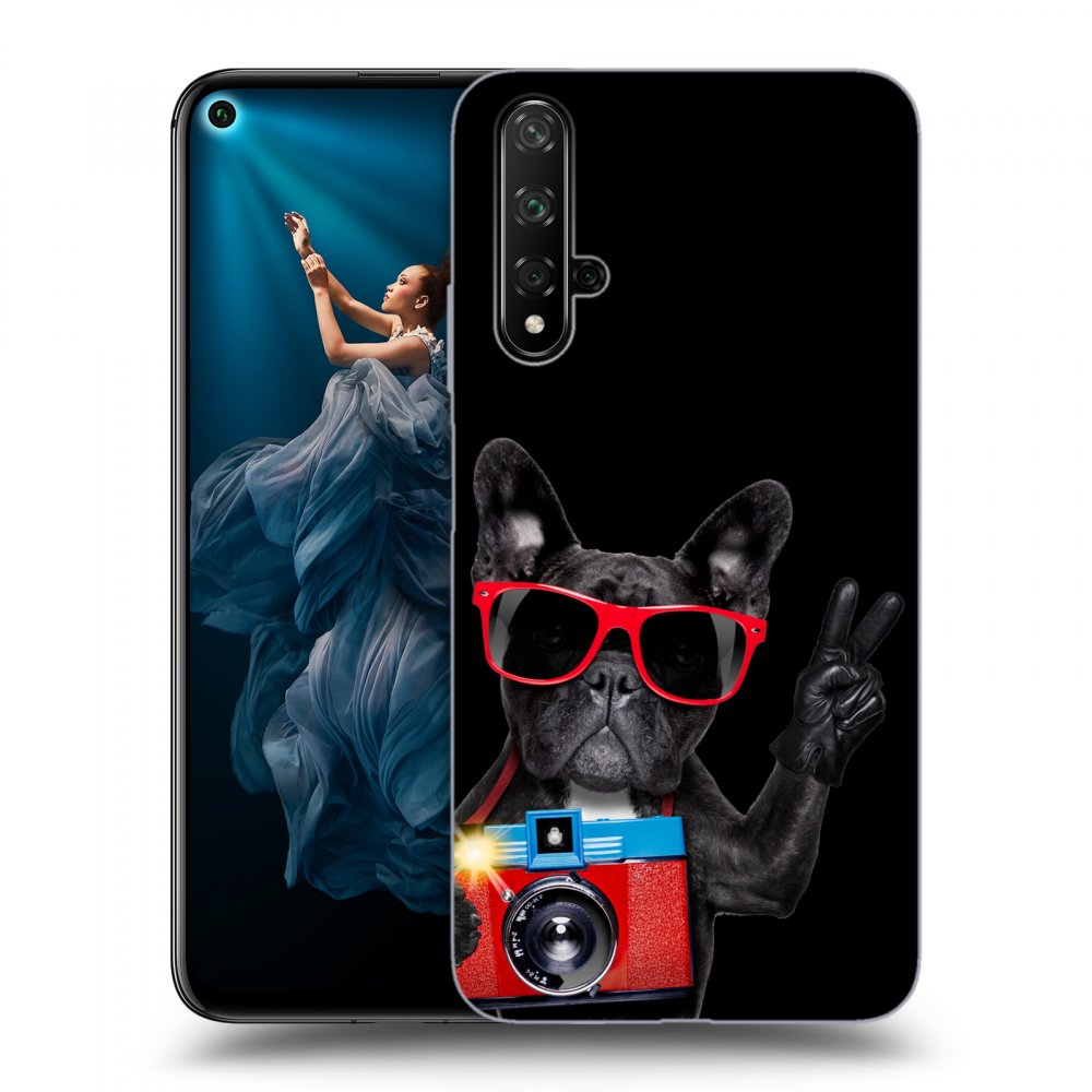 Picasee ULTIMATE CASE pro Honor 20 - French Bulldog