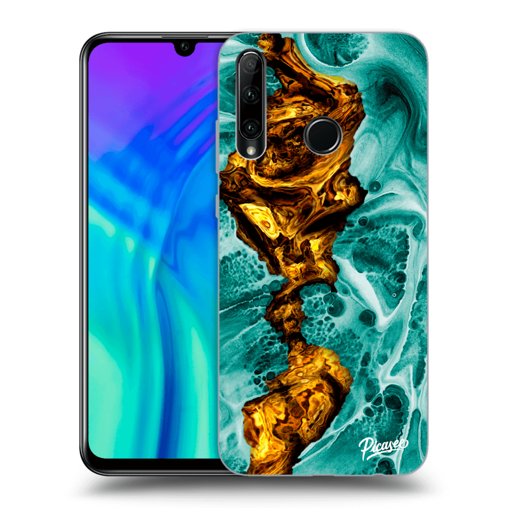 Picasee ULTIMATE CASE pro Honor 20 Lite - Goldsky