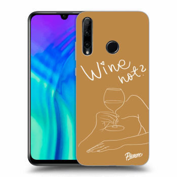 Picasee ULTIMATE CASE pro Honor 20 Lite - Wine not
