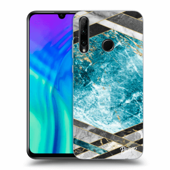 Picasee ULTIMATE CASE pro Honor 20 Lite - Blue geometry