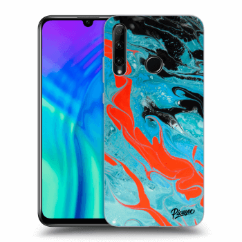 Picasee ULTIMATE CASE pro Honor 20 Lite - Blue Magma