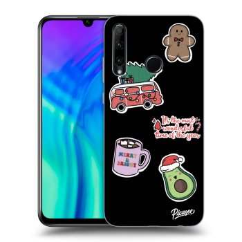 Obal pro Honor 20 Lite - Christmas Stickers