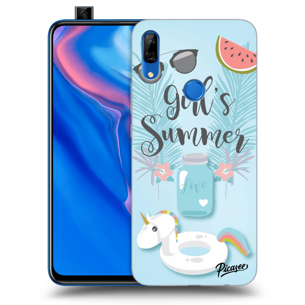 Picasee silikonový průhledný obal pro Huawei P Smart Z - Girls Summer