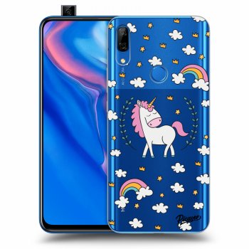 Picasee silikonový průhledný obal pro Huawei P Smart Z - Unicorn star heaven