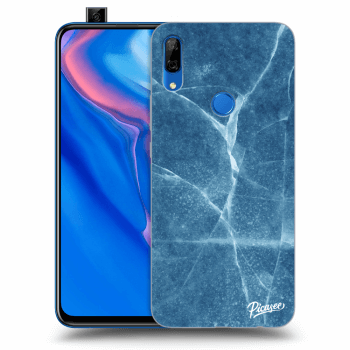Picasee silikonový průhledný obal pro Huawei P Smart Z - Blue marble