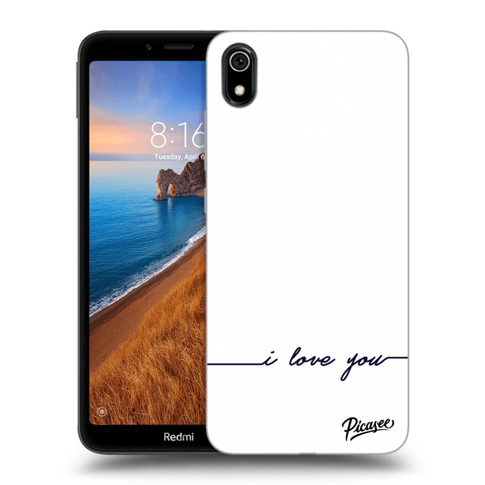 Picasee ULTIMATE CASE pro Xiaomi Redmi 7A - I love you