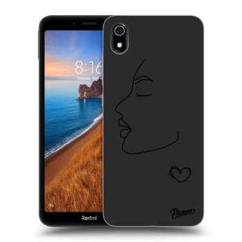 Picasee silikonový černý obal pro Xiaomi Redmi 7A - Couple girl