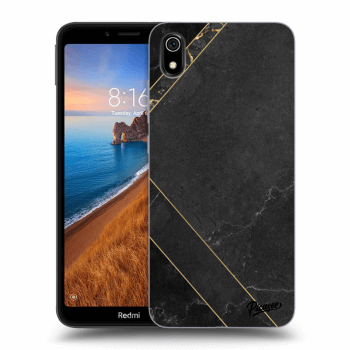 Obal pro Xiaomi Redmi 7A - Black tile