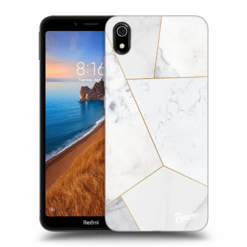 Obal pro Xiaomi Redmi 7A - White tile