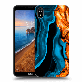 Obal pro Xiaomi Redmi 7A - Gold blue