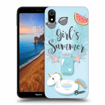 Picasee silikonový černý obal pro Xiaomi Redmi 7A - Girls Summer